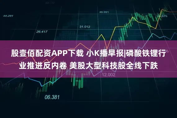股壹佰配资APP下载 小K播早报|磷酸铁锂行业推进反内卷 美股大型科技股全线下跌